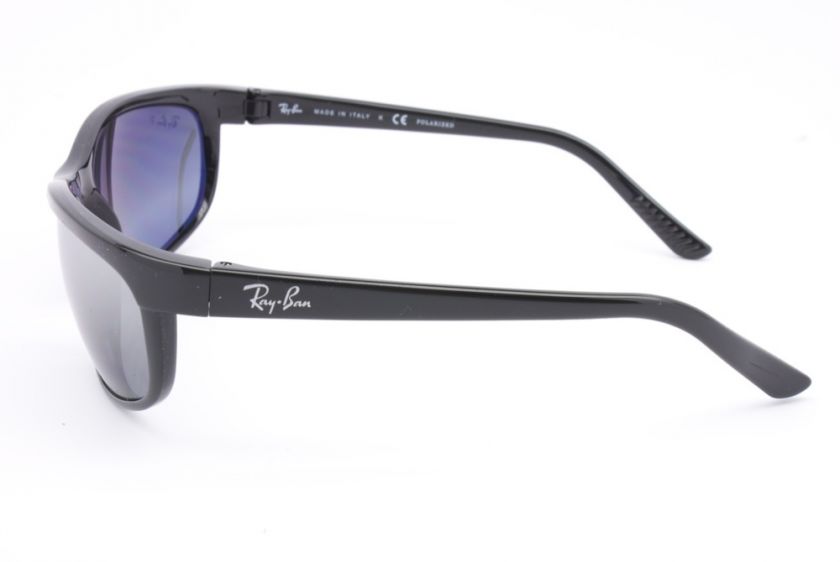 New RAY BAN Sunglasses Authentic RB 2027 601/82 PREDATOR 2 Black Grey 