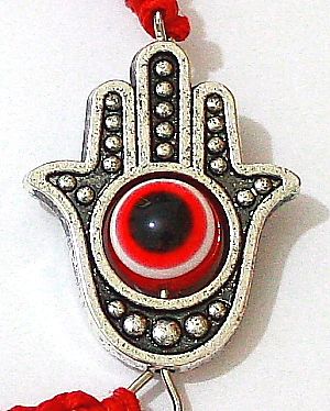 The hamsa or protecting hand is believed to be a way of averting and 