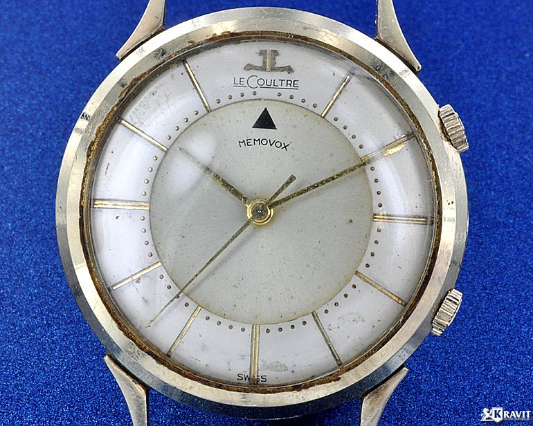 Mens LeCoultre Memovox Wrist Watch C.1950s  