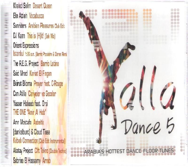 YALLA DANCE 5 Variety Arabia Artists Hottest Dance floor Tunes EMI 