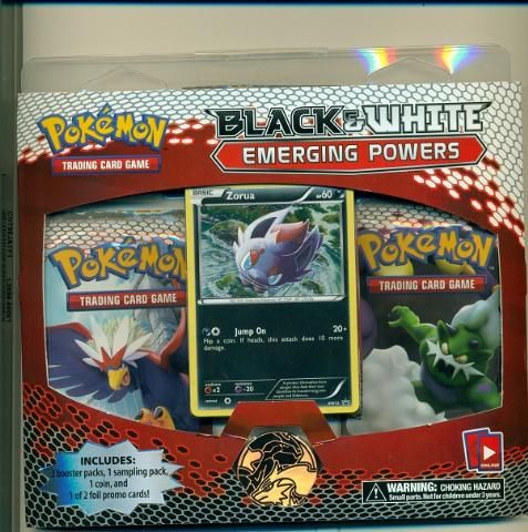 POKEMON EMERGING POWERS 3 PACK BLISTER   ZORUA  