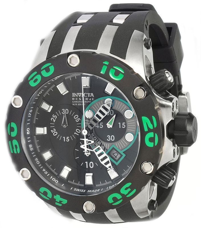 Invicta Reserve Mens 0904 Scuba Swiss Chrono Watch  