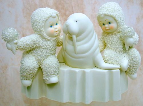 Snowbabies Whats Favorite Flavor DEPT 56 Cone 68201  