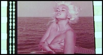 JAYNE MANSFIELD FILM CELL * 1968 * VERY RARE MOVIE COLLECTIBLE 