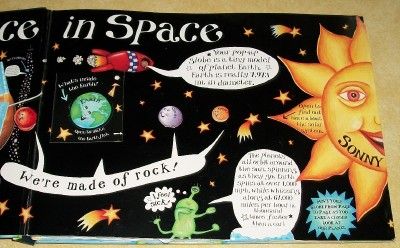   BOOK GEOGRAPHY SOLAR SYSTEM EARTH EARLY EDUCATION LEARNING PLANET