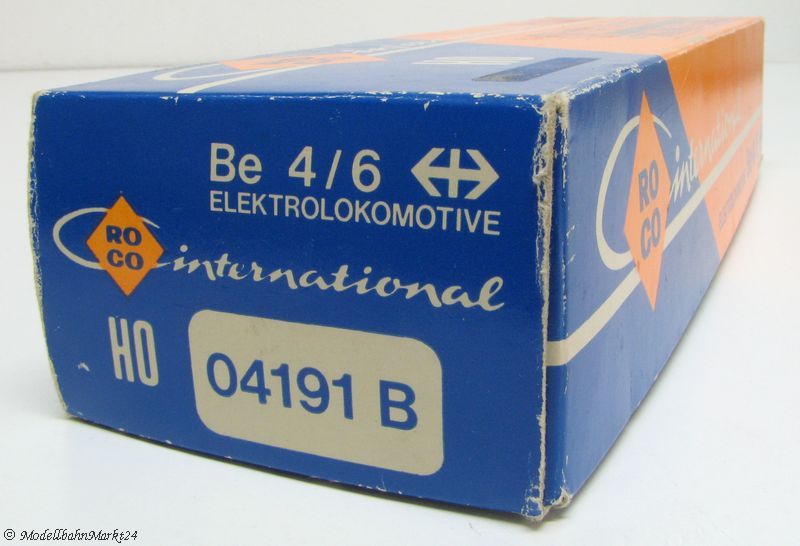 ROCO 04191 B SBB Ellok Be 4/6 12320 Epoche II 3L=   OVP  