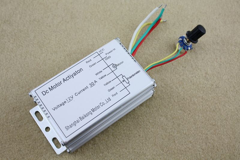 12V 30A DC Motor Speed Control PWM HHO RC Controller  