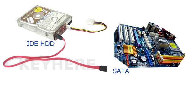 IDE TO SATA 100/133 HDD/CD/DVD Converter Adapter, A091  