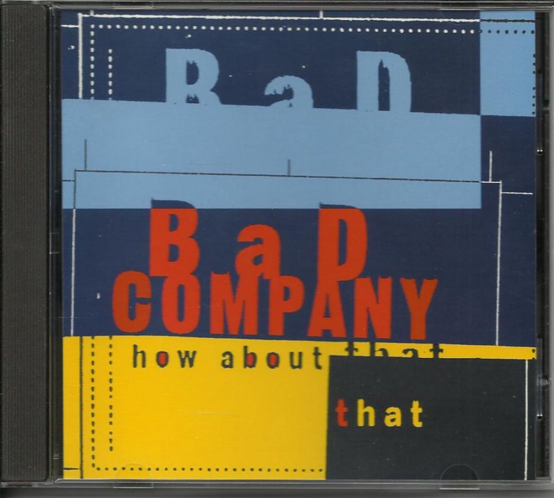 BAD COMPANY How About that RARE EDIT PROMO DJ CD Single  