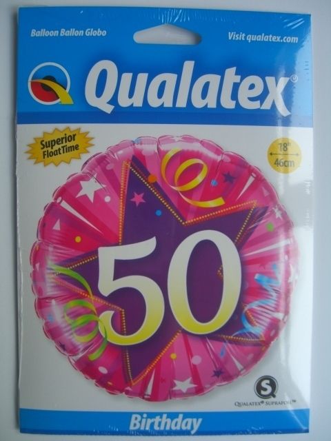 50th birthday foil balloon £ 2 19