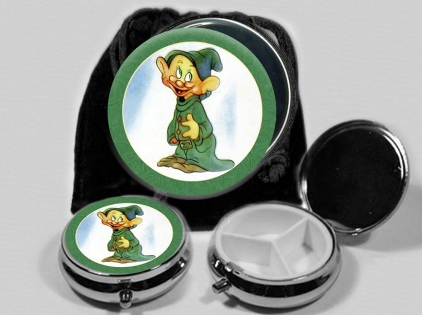 Dopey Pocket Mirror Pill Box #1802  