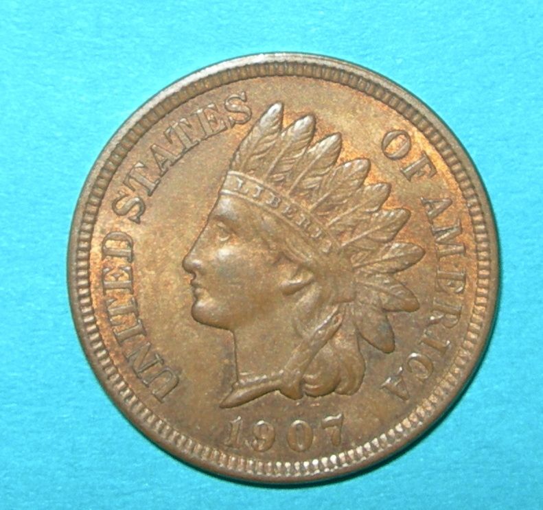 1907 Indian Head Penny  