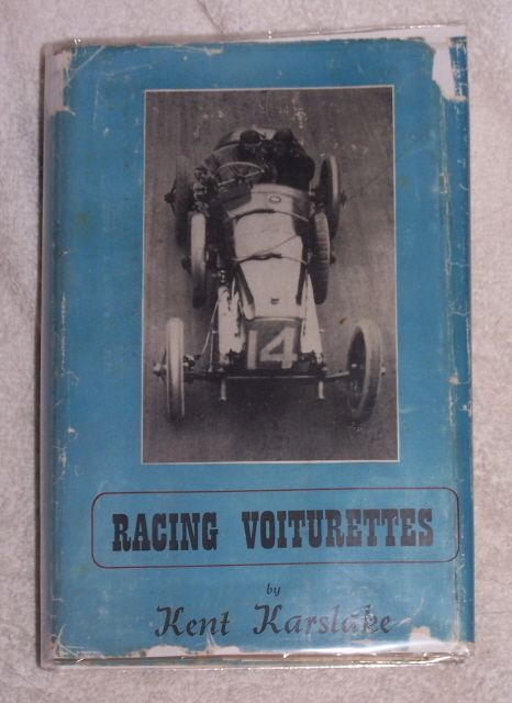   Voiturettes by Kent Karslake 1950 miniature cars (RARE book)  