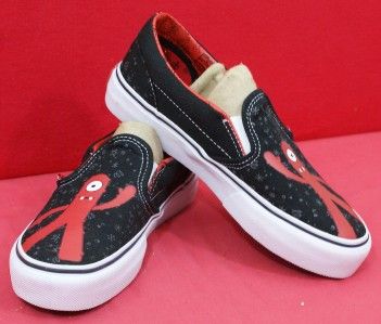 Brand New MUNO Yo Gabba Gabba Size 2.5 Classic Slip On Vans OTW Shoe 