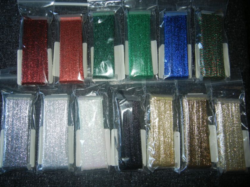 YLI Metallic Ribbon Floss 15 yd (13.5 m) Choice of Colors  