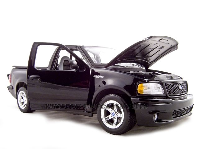   model of ford f150 svt lightning die cast car by maisto has steerable