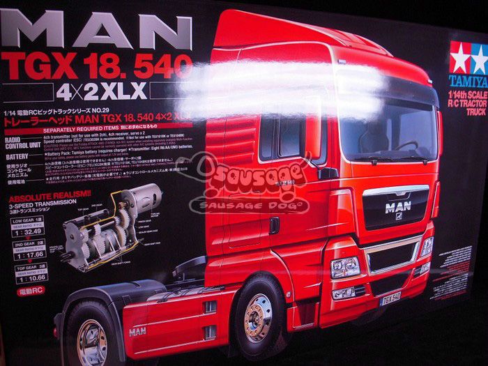 Tamiya 56329 1/14 RC MAN TGX 18.540 4x2 XLX  