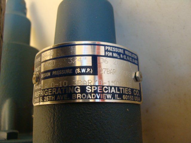 2658 NEW PARKER A4AD Refrigerant Pressure Regulator  