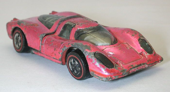 Redline Hotwheels Pink 1969 Porsche 917  