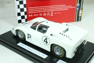 32 MRRC Slot Car 1967 Chaparral 2F #4 Wing included under the case 