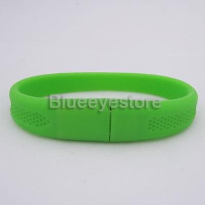 16GB Womens Wrist Band bracelet USB Flash 2.0 Memory pen Drive Real 