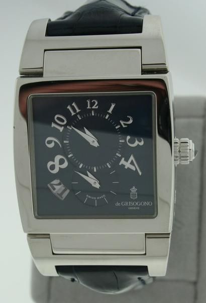   no uno watch stock 473 mfg ref uno df n01 retail $ 35400 00 case mat