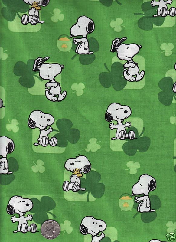 Snoopy St. Patricks Day 2 pc Look Dress Custom sz 1T 6  