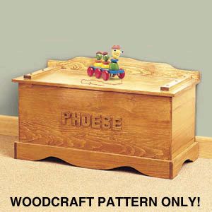 Toy Box Woodcraft Pattern by Sherwood Creations  