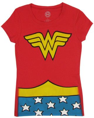 Wonder Woman Costume   DC Comics T shirt  