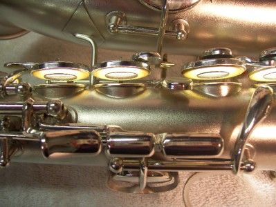 Transitional silver Conn Chu Berry Alto Sax saxophone, vintage, gold 