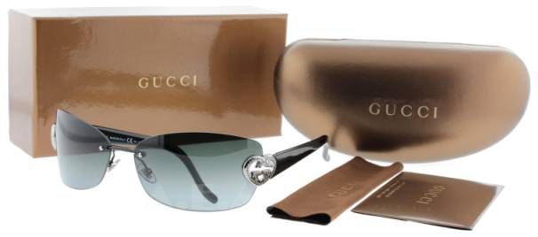 GUCCI GG 4201/S BKS BLACK DESIGNER WOMENS SUNGLASSES 762753470614 