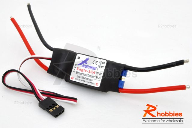 HobbyWing 30A Plane Brushed Motor ESC Speed Controller  