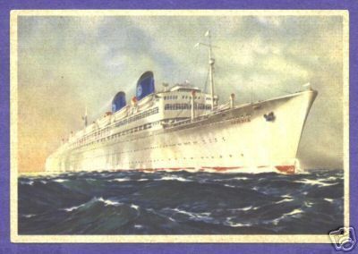 S797 Italian Shipping Postcard   T/N Irpinia  