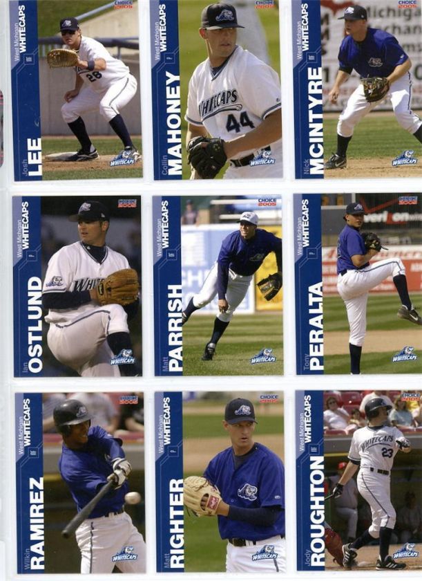 2005 West Michigan Whitecaps NICK McINTYRE Purdue  