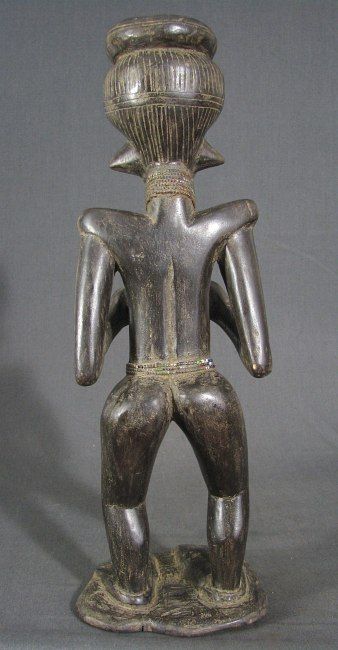 CHOKWE   FERTILITY POWER FIGURE   ANGOLA # 9711  