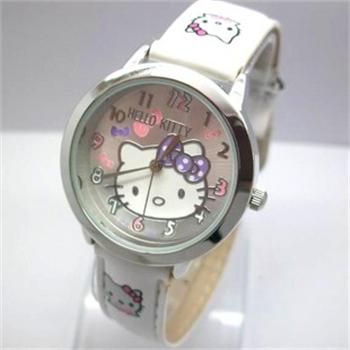 NEW Nice Cute Kids Quartz HelloKitty Students Girl Children Ladies 