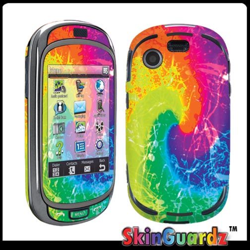 Tie Dye Vinyl Vinyl Case Decal Skin To Cover SAMSUNG GRAVITY T T669 