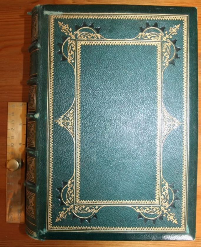 1874~Poetical Works of Sir Walter Scott~Fine Binding~POETRY~Complete 