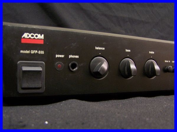 Adcom GFP 555 Preamplifier Pre Amp Controller  