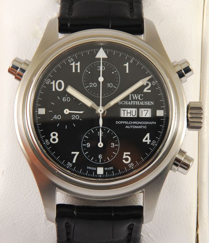 IWC IW371303 Pilots Watch Fliegeruhr Double Chronograph  