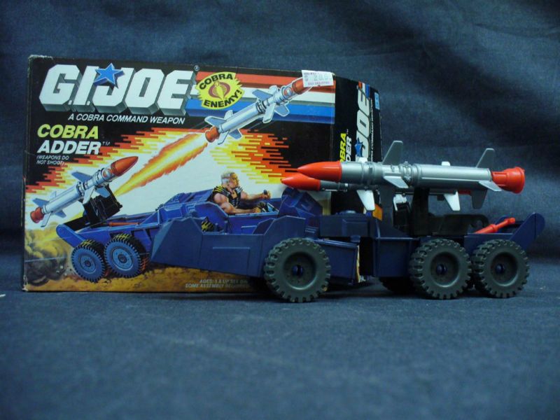 VINTAGE G.I. JOE COBRA ADDER VEHICLE (1988/HASBRO)  