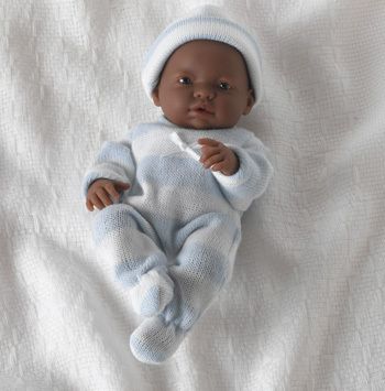 Mini La New Born African American Doll by Berenger  Berjusa Dolls 