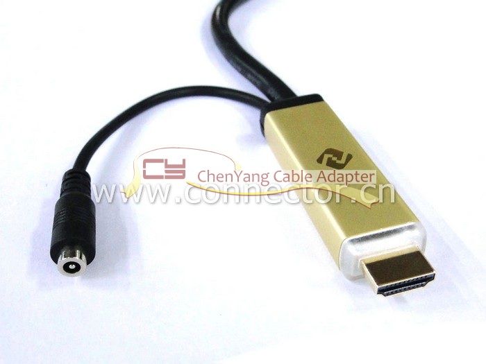 New HDMI Male to VGA Female & RCA Audio HDMI to VGA Video Converter 