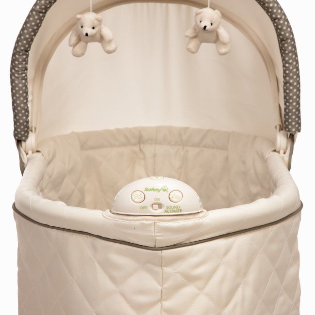   Nod A Way Baby Bassinet Crib   Waves  BT036BKU 884392569792  