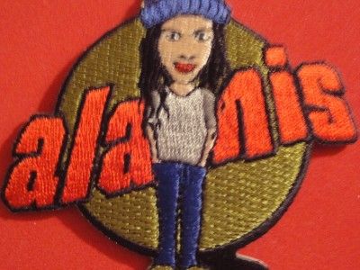 Alanis Morissette Concert Tour Vtg Patch Hat @ C&D Rock Licensed 