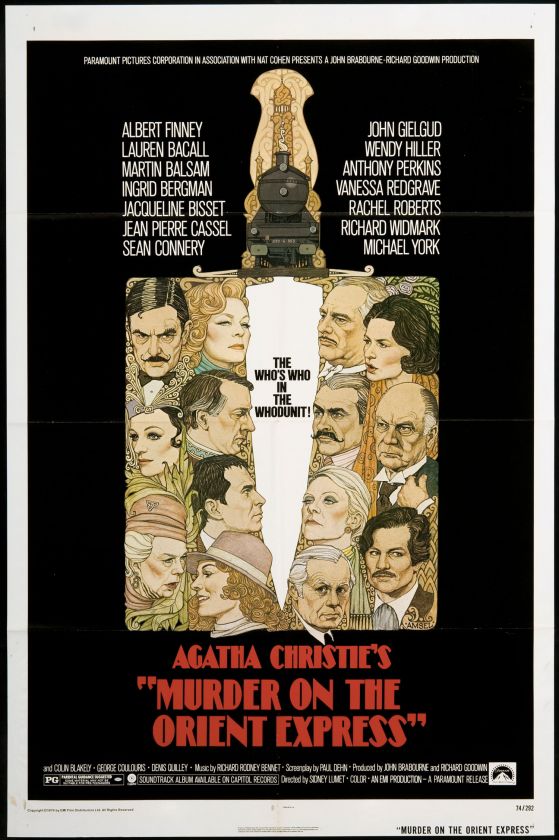 Murder on the Orient Express One Sheet Movie Poster  