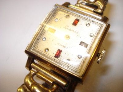 Vintage Lucerne 15 JEWELS WRIST WATCH, REPAIR / PARTS  