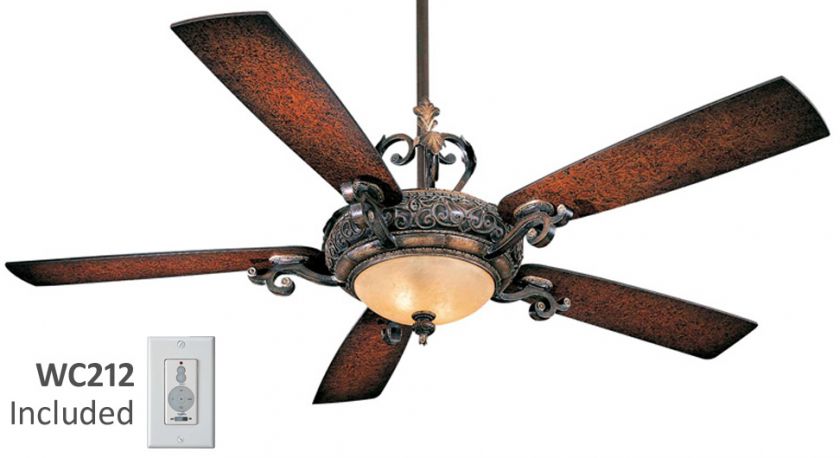 Minka Aire 56 NAPOLI WALNUT CEILING FAN   F705 STW  