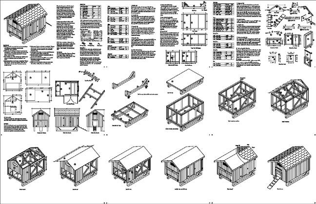 We are offer plans how to build chicken coop exactly on the picture 