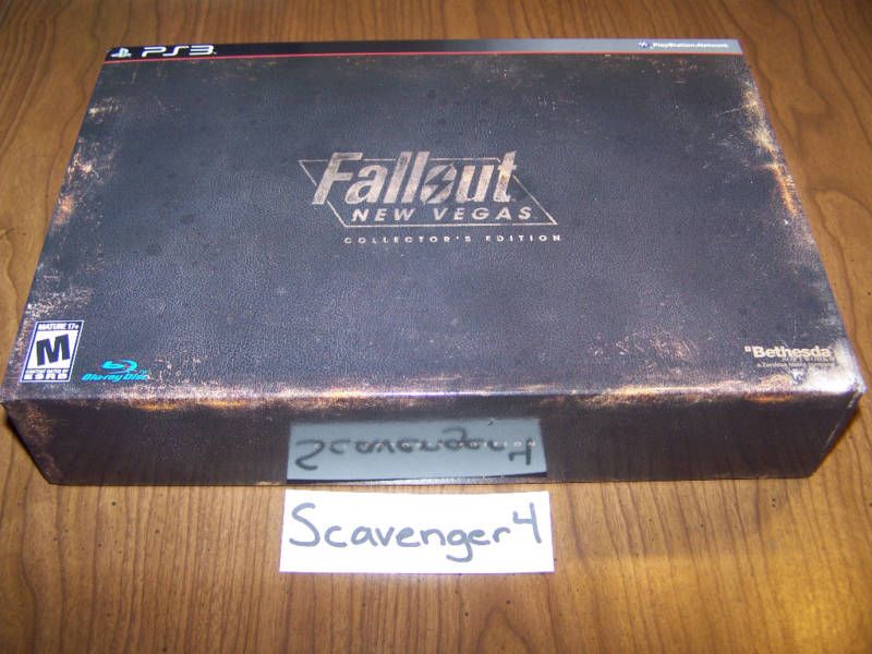 Fallout New Vegas Collectors Edition BOX PS3 CE NTSC  